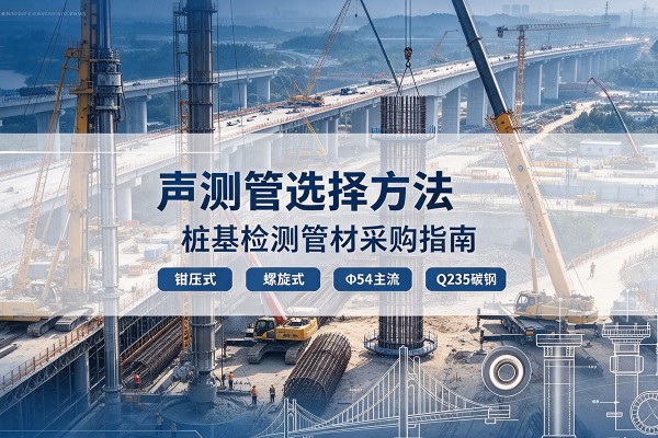 滴道声测管选型标准