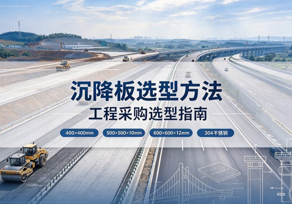 滴道沉降板选择方法