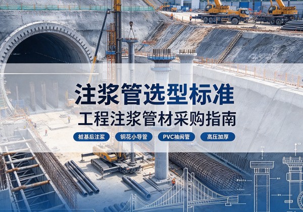 滴道注浆管选型标准
